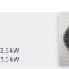 Rezidenční klimatizace SAMSUNG RAC AR12KSWSBWKNZE Split SET 3,5kW AR5000
