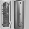 Viessmann Vitocell100-B/100-W, typ CVBB, objem 300 l, stříbrný zásobník